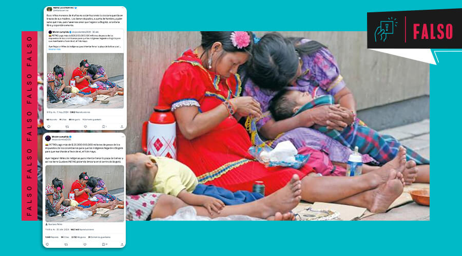 Con Foto De Drama De Indígenas Embera En Medellín Desinforman Sobre La Con Foto De Drama De Indígenas Embera En Medellín Desinforman Sobre La