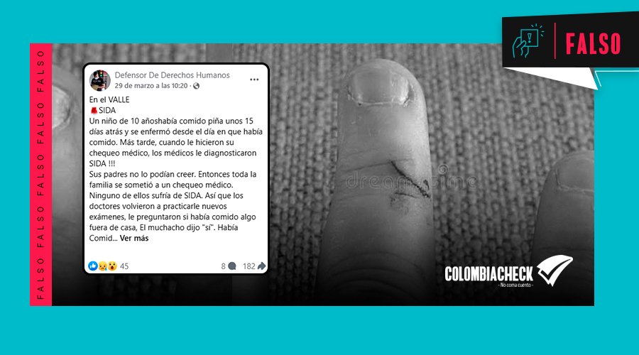 Pena Infectado Supuesto caso de contagio de sida por comer piña contaminada es falso ...