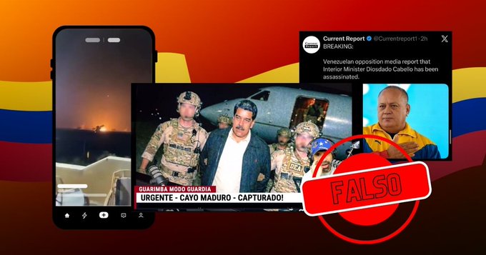 Falsa captura de Maduro: Fotos y videos creados con inteligencia artificial engañan a millones