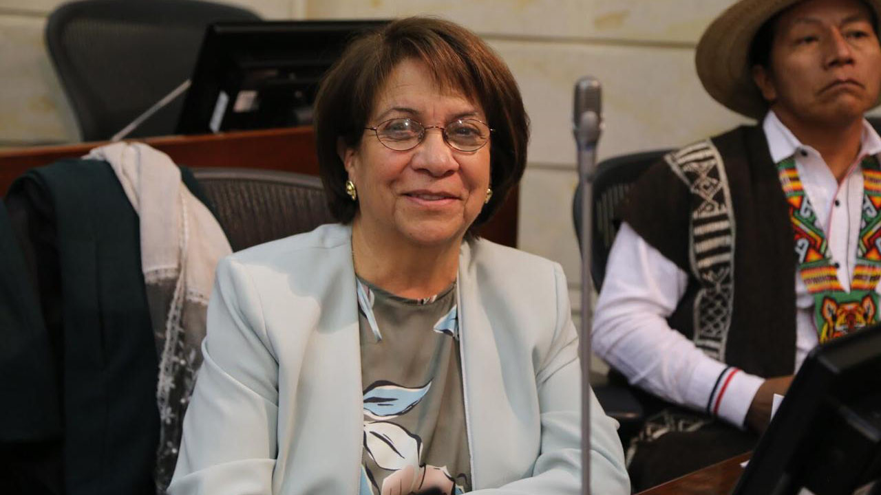 Aída Yolanda Avella Esquivel. Foto: Prensa Senado de la República.