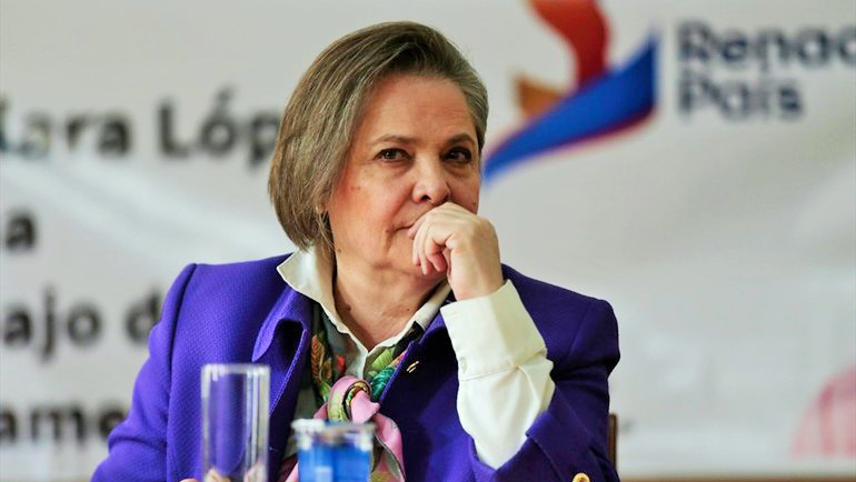 Clara López Obregón. Foto: ClaraLopez.org