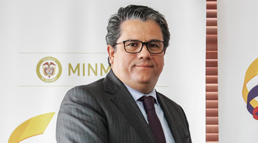 Gabriel Arce Zapata. Foto: Ministerio de Minas.