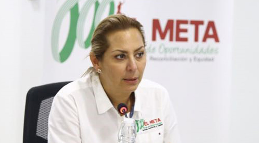 Claudia Marcela Amaya García. Foto: Gobernación del Meta.
