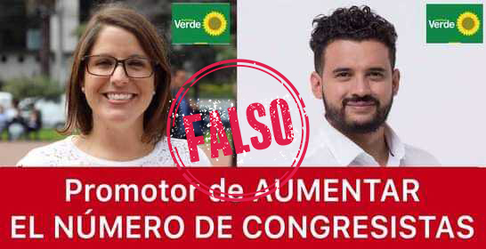 Juanita Goebertus en Inti Asprilla Falso