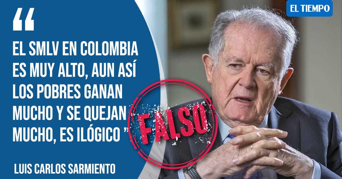 Falso El Tiempo Sarmiento Angulo