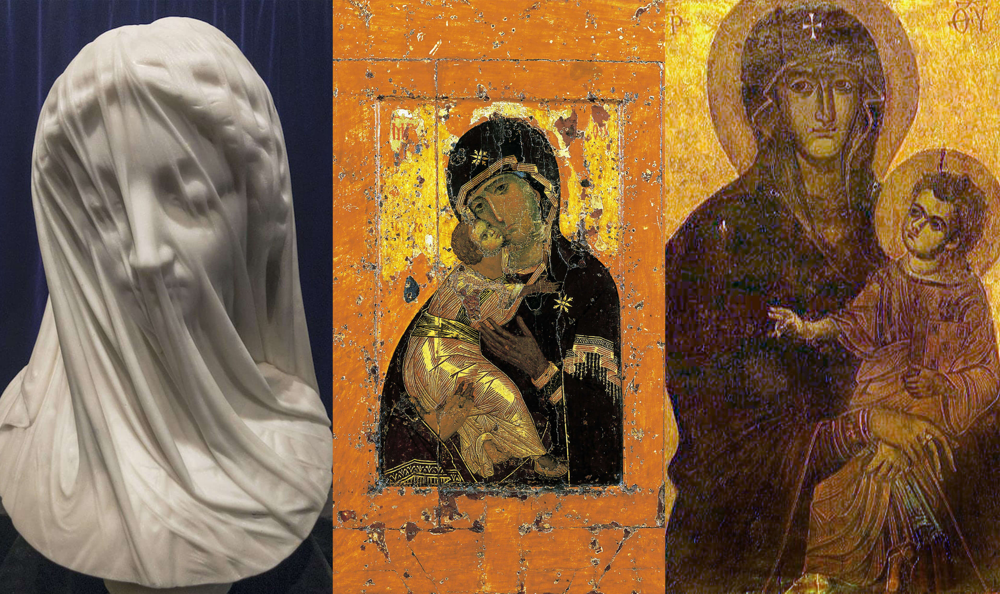 Imágenes de la Virgen María a lo largo de la historia.