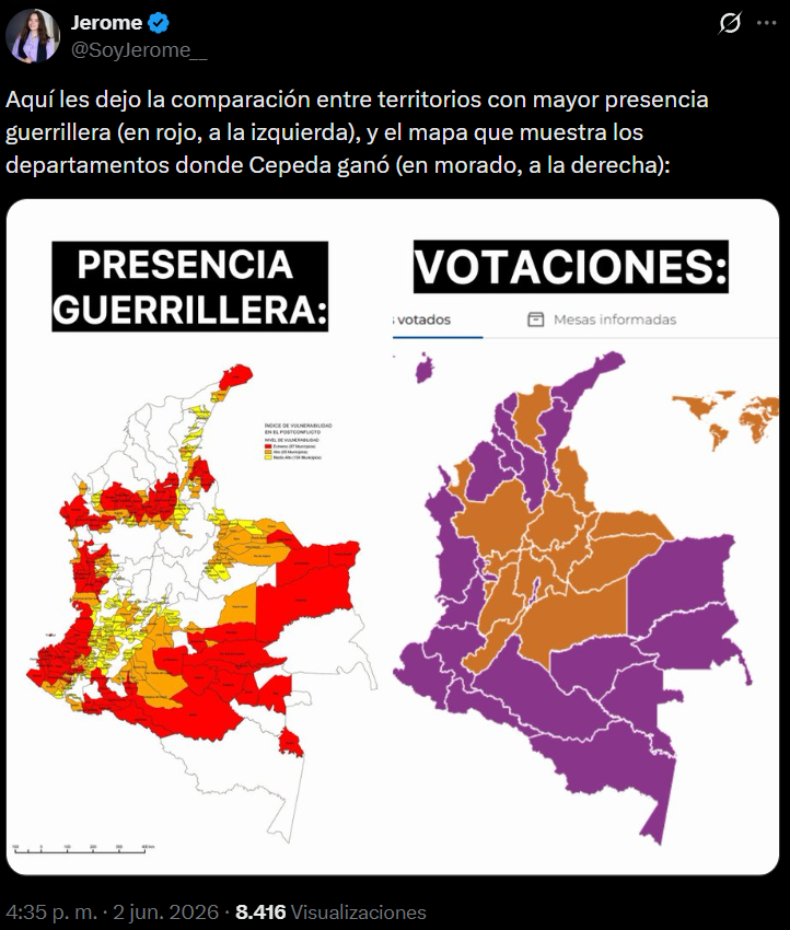 Trino de Sanabria con los dos mapas