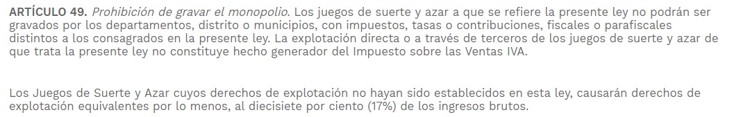 Artículo vigente