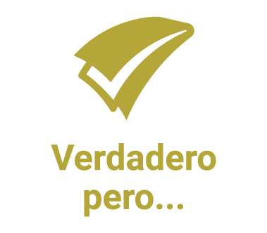 Verdadero, pero