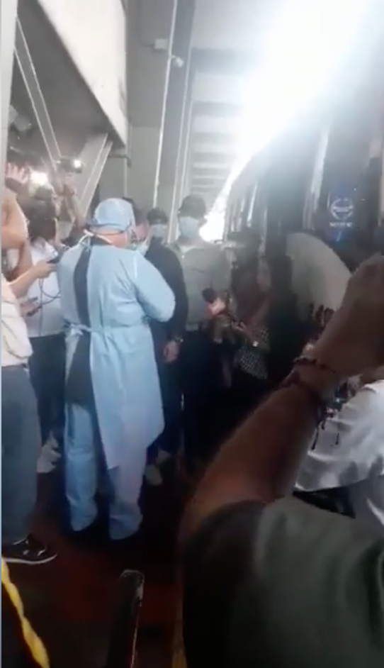 foto del video que habla del coronavirus en Cali