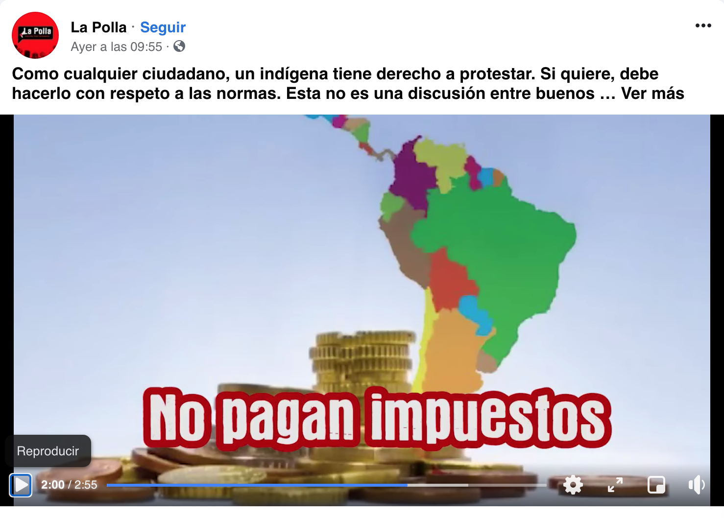 no pagan impuestos