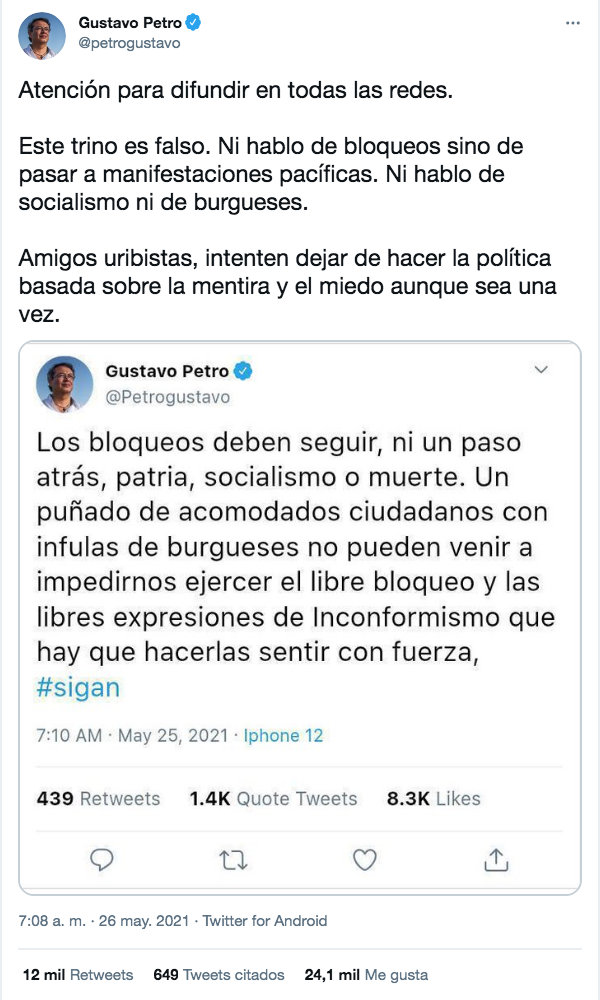 trino de petro