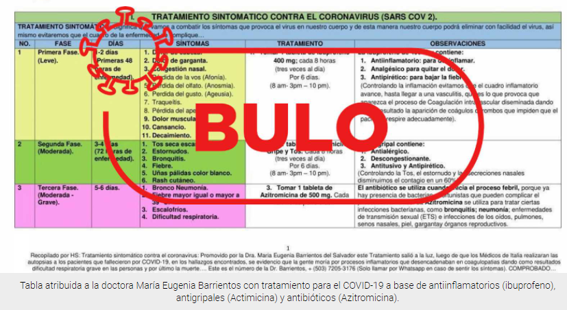 tratamiento Dra Barrientos Verificación de RTVE
