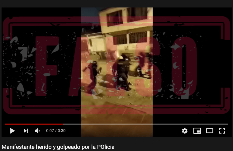 Ataque_Policia_Cali_Falso