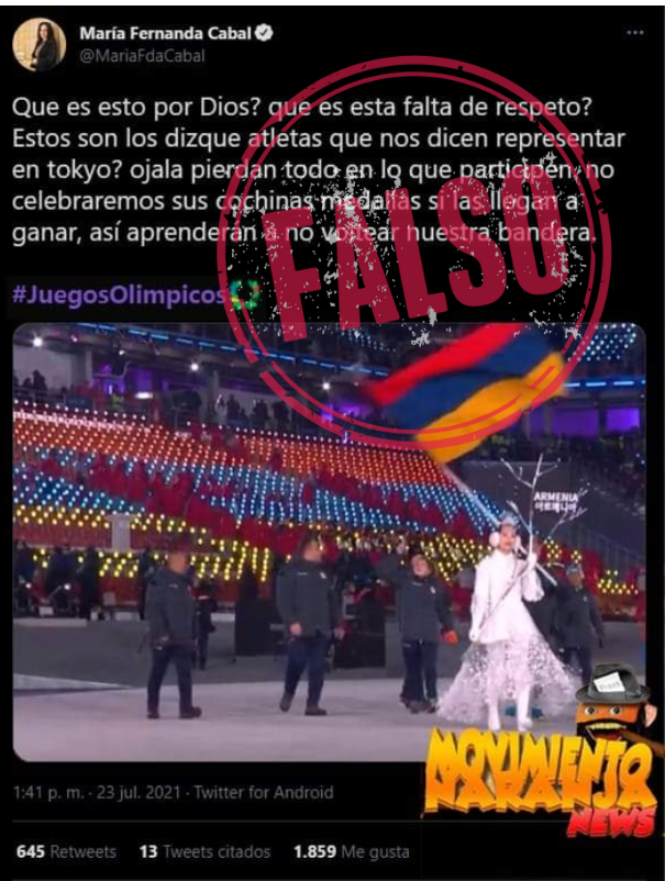 Trino_Cabal_Falso_Bandera_Olimpicos