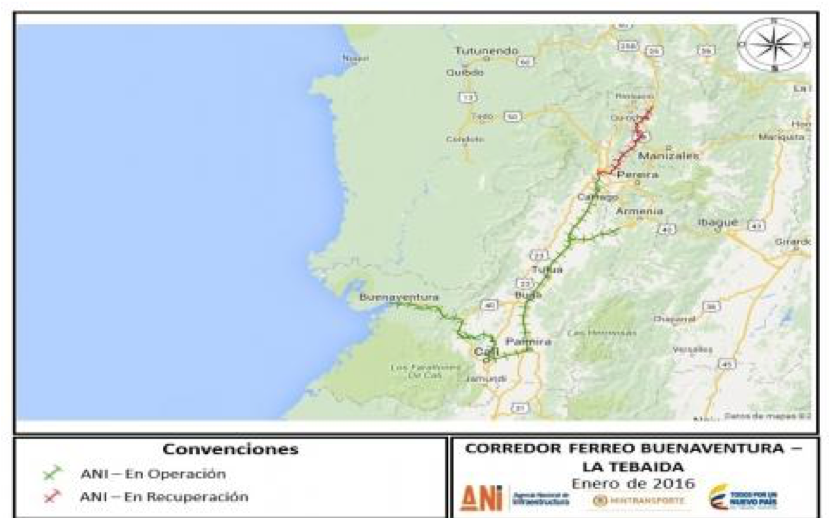Fuente: Agencia Nacional de Infraestructura. 2016