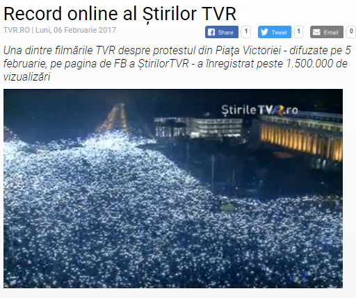 Captura de pantalla TVR 2017
