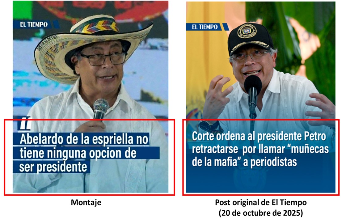 Comparación de los diseños