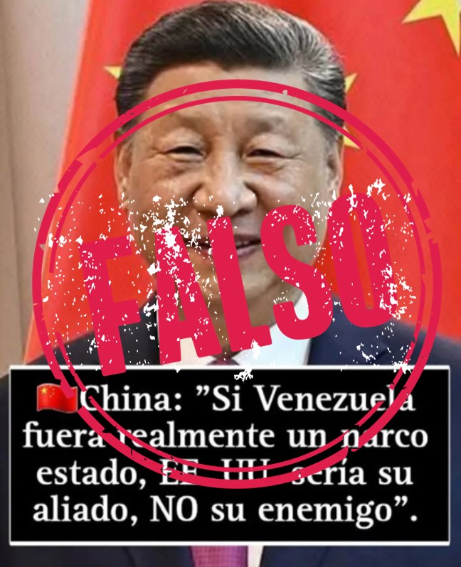 Desinformación falsa 