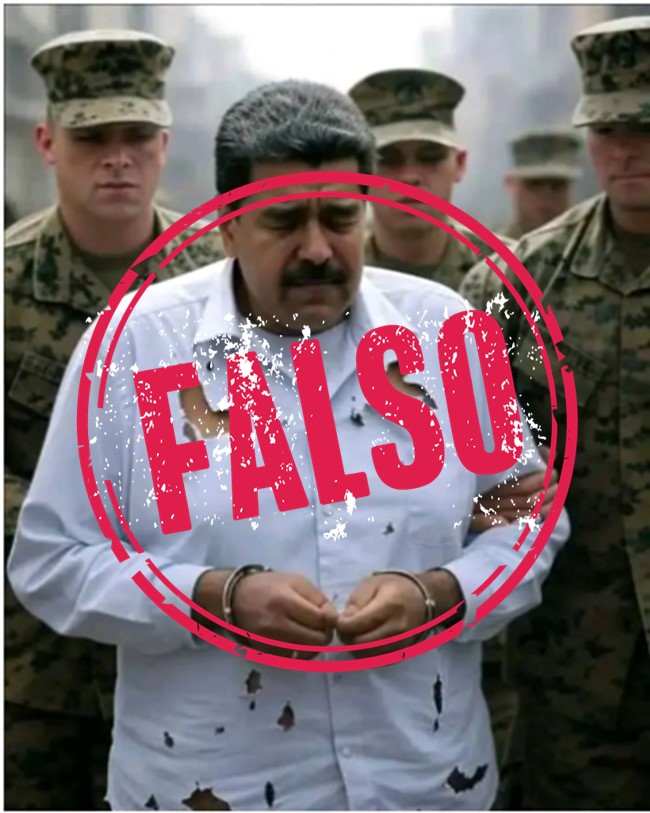 foto de Maduro creada con IA