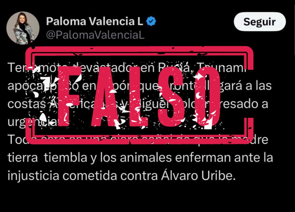 desinformación falsa