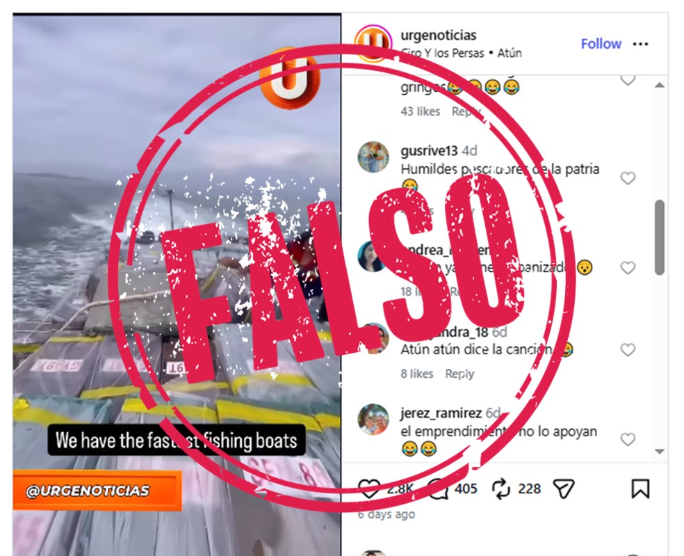 Imagen de la desinformación