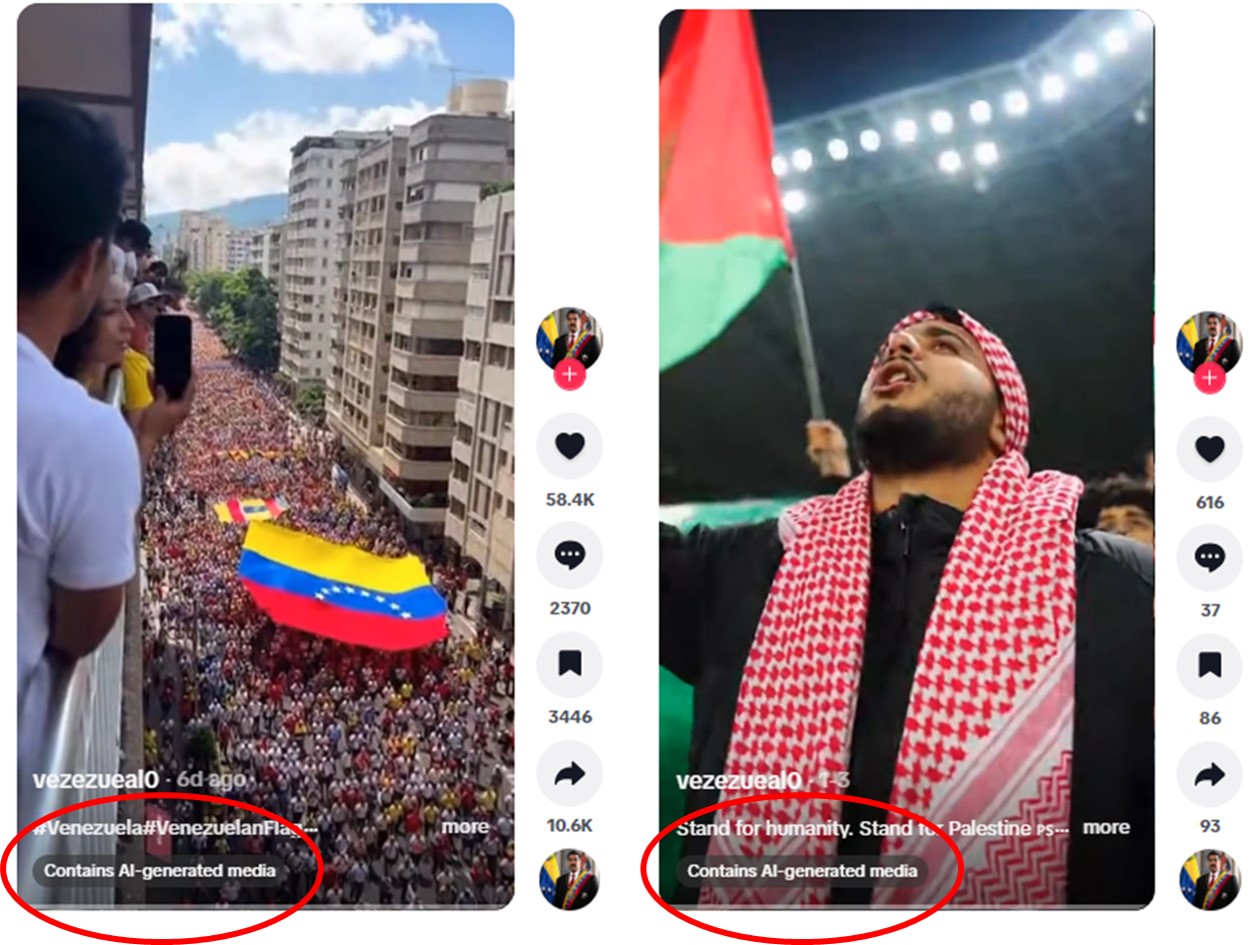 Ejemplos de otros videos de IA