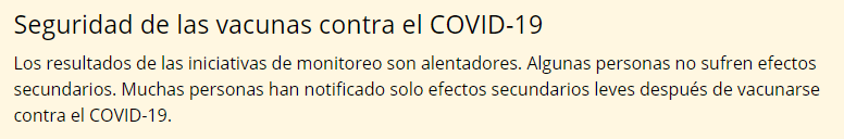 seguridad vacunas CDC