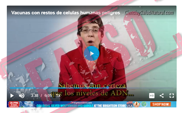 etiqueta 2 de falso