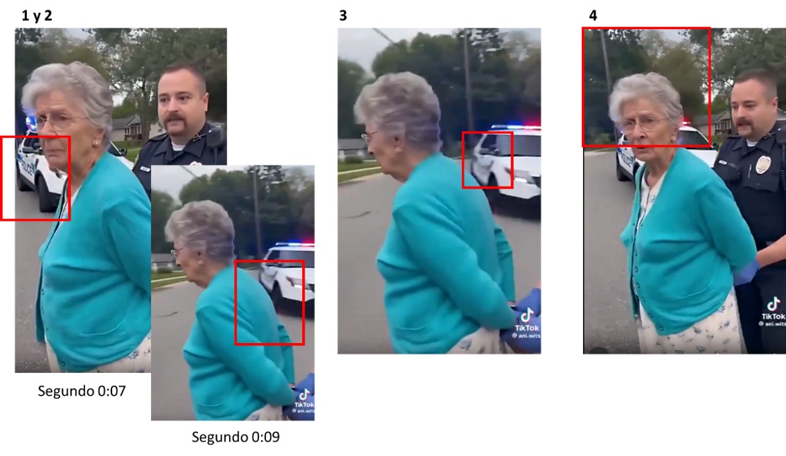 Incongruencias en el video falso 1