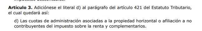 las cuotas de administraciones