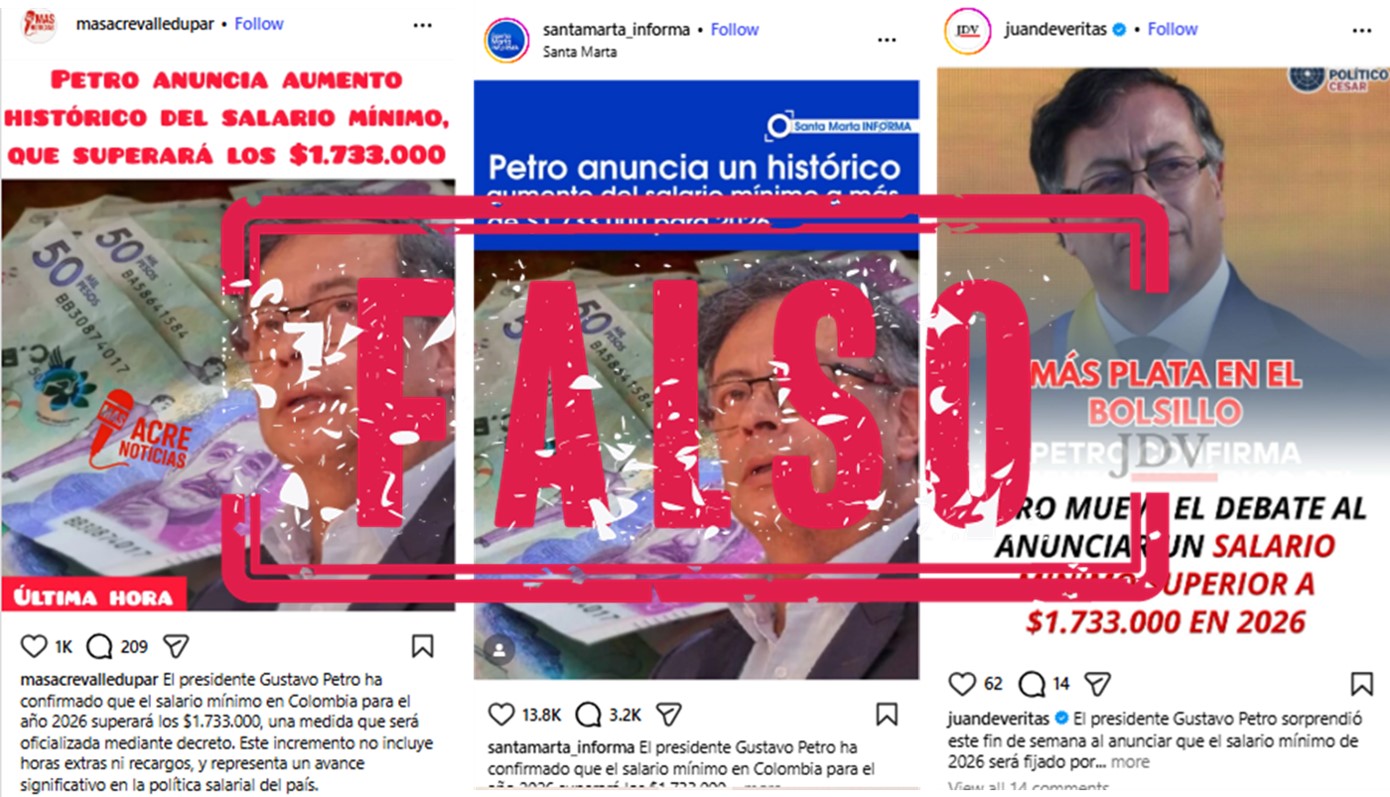 Posts con la desinformación