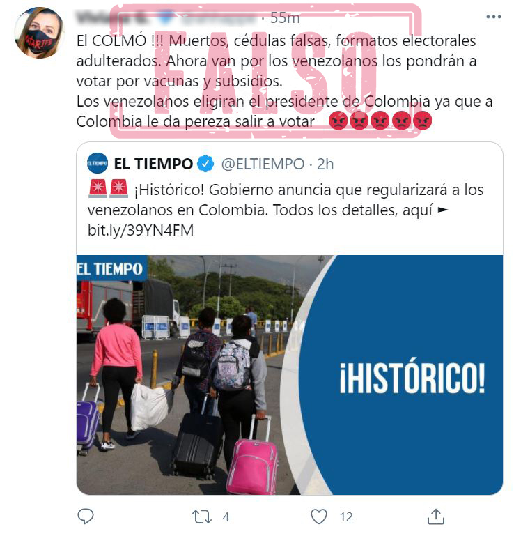 Con la regularización, los migrantes venezolanos no podrán votar en ...